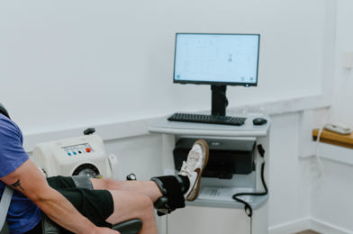 Isokinetic Testing (Biodex System 4)